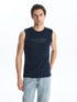 LC Waikiki Crew Neck Printed Men's Sleeveless T-Shirt